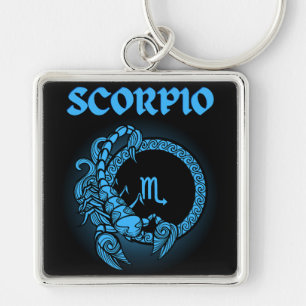 Llavero Zodíaco Oscuro - Escorpio Arte de Astrología Med