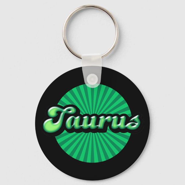 Llavero Zodíaco Retro Tauro (Anverso)