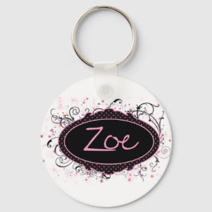 Llavero Zoe Nameplate