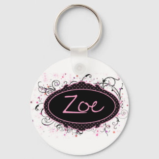 Llavero Zoe Nameplate