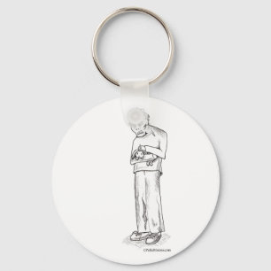 Llavero Zombi con el conejito