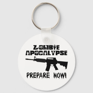 Llavero Zombie Apocalypse Prepare Now