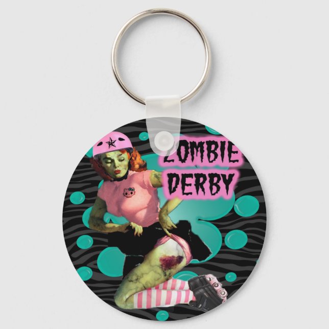 Llavero Zombie Derby (Anverso)