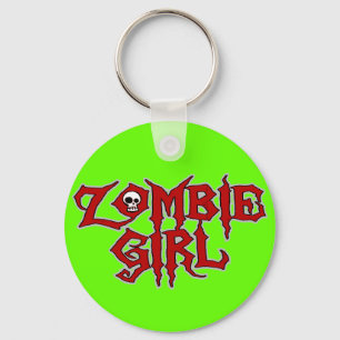 Llavero Zombie Girl