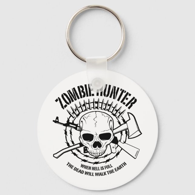 Llavero Zombie Hunter Keychain (Anverso)