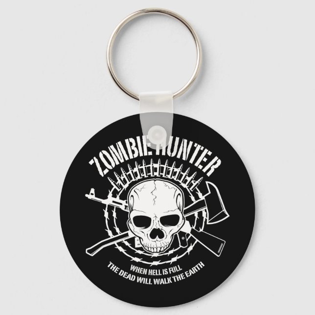 Llavero Zombie Hunter Keychain (Anverso)