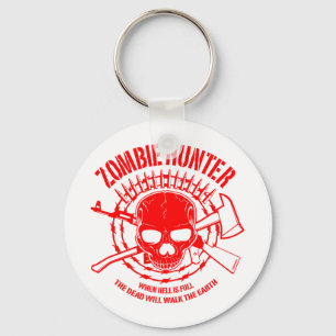 Llavero Zombie Hunter Keychain