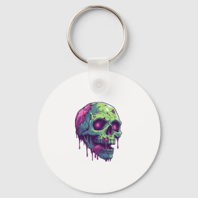 Llavero Zombie Skull Apocalypse (Anverso)