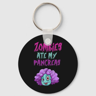 Llavero Zombies Ate My Pancreas T1d Type 1 Diabetes Girls 
