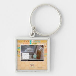 Llavero Zombis en el patio trasero