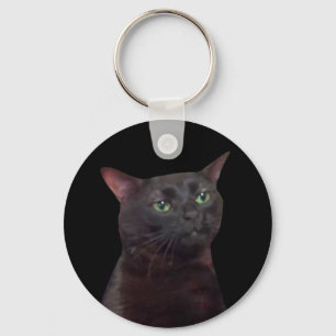 Llavero Zoned Out Cat Meme Doble Lado Keychain