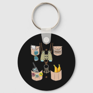 Llavero Zoo Keeper disfrazado Chicas de Halloween