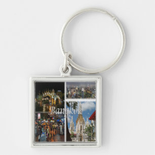 Llavero zTH008 mosaic of  BANGKOK, Thailand, Asia,
