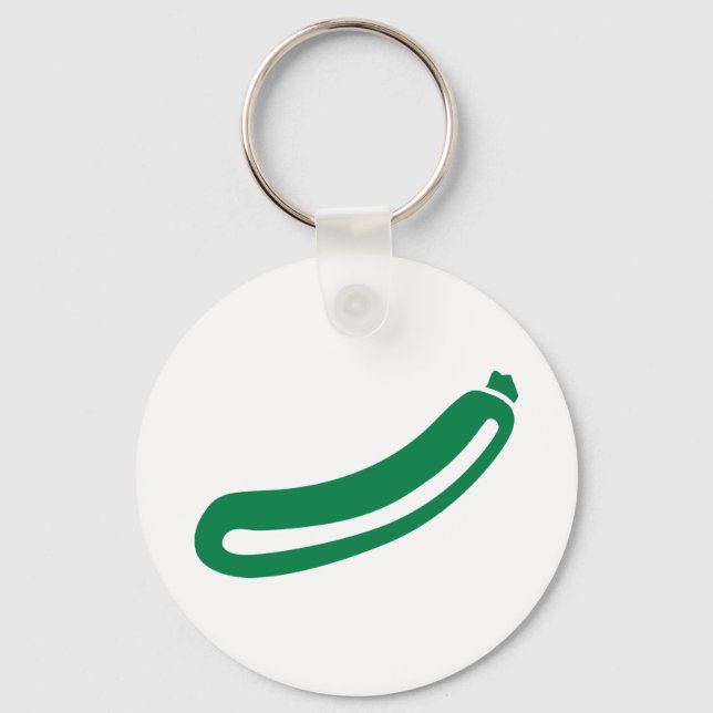 Llavero Zucchini verde (Anverso)