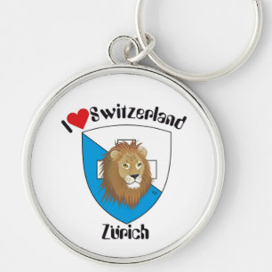 Llavero Zürich Schweiz Schlüsselanhänger