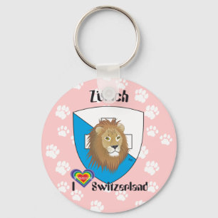 Llavero Zürich Schweiz Suiza Schlüsselanhänger