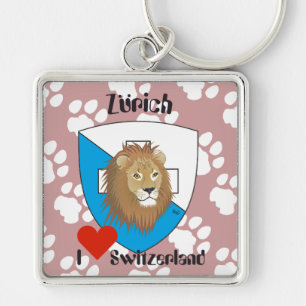 Llavero Zürich Schweiz Suiza Schlüsselanhänger