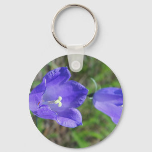 Llavero Zwei blaue Glockenblumen