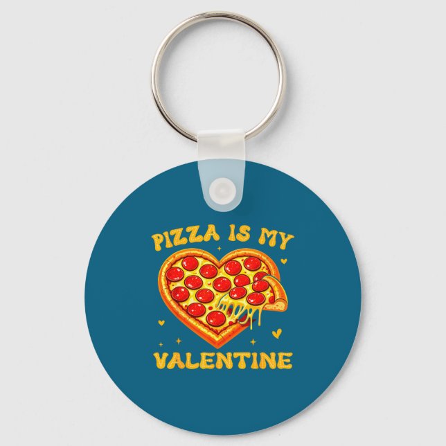 Llavero Zza Is My Valentine Funny Valentines Day Heart  (Anverso)
