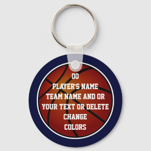 Llaveros de baloncesto personalizados al por mayor