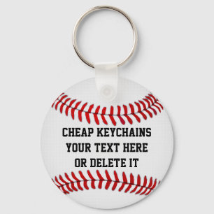 Llaveros de béisbol baratos PERSONALIZADOS AL POR