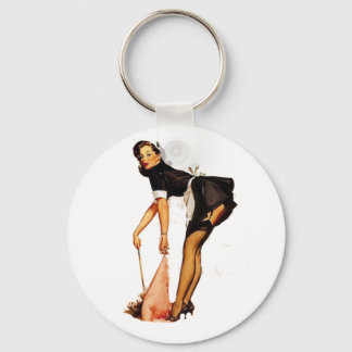 Llaveros de chica pin-up vintage