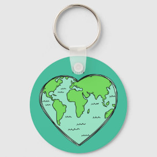 Llaveros de encargo del monograma del amor de la