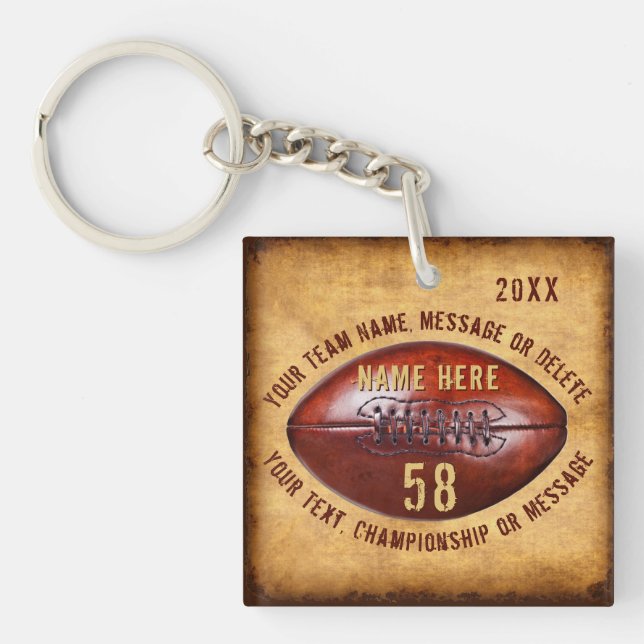 Llaveros de fútbol personalizados Cool Cheap (Frente)