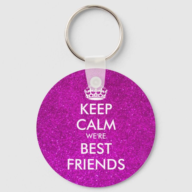 Llaveros de mejores amigas para amistad BBF (Anverso)