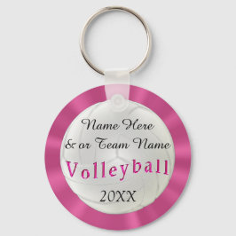 Llaveros de voleibol personalizados con NOMBRES, A