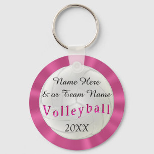 Llaveros de voleibol personalizados con NOMBRES, A