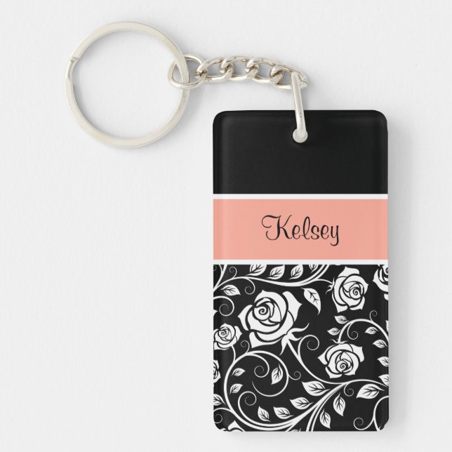 Llaveros del monograma de los chicas (Frente)