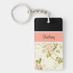 Llaveros del monograma de los chicas