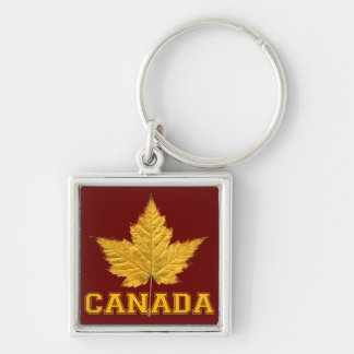 Llaveros del recuerdo de Canadá y regalo del