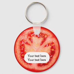 Llaveros del tema del tomate