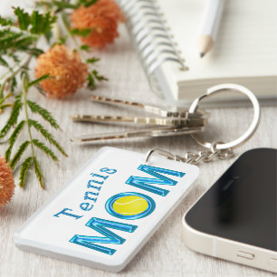 Llaveros frescos del tenis de la MAMÁ del TENIS de