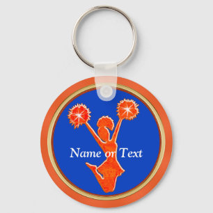 Llaveros Personalizados de Animación Naranja y TU 
