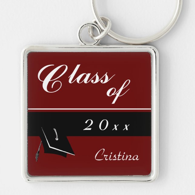 Llaveros Personalizados de Graduación (Frente)