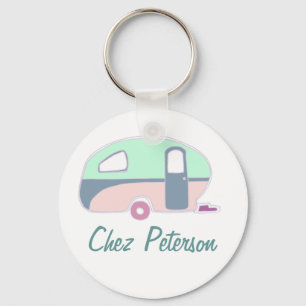 Llaveros personalizados para dueños de caravanas c