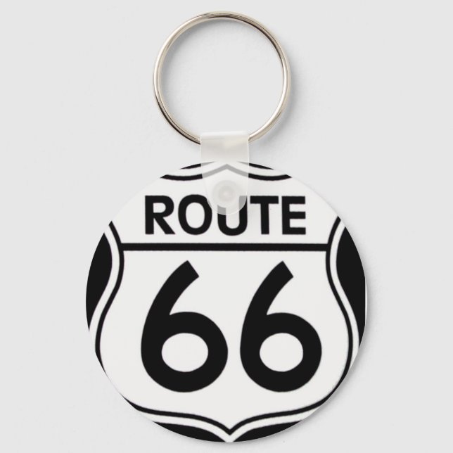 Llaveros "ROUTE 66" (Anverso)