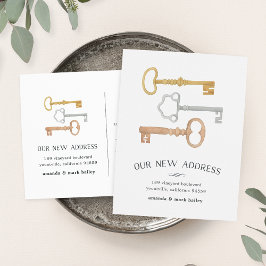 Llaves antiguas | Anuncio de Mudanza