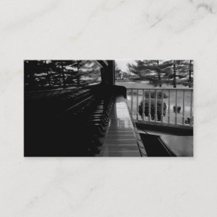 LLAVES del PIANO - plantilla de la tarjeta de