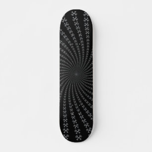 Llaves Esqueleto Espiral: Skateboard Personalizado