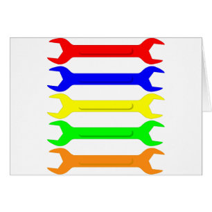 Llaves inglesas multicoloras