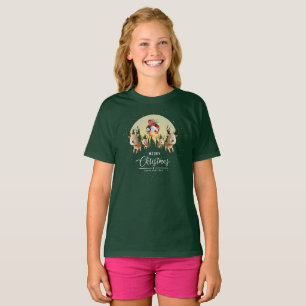 Llega Santa Claus   Camiseta para niños