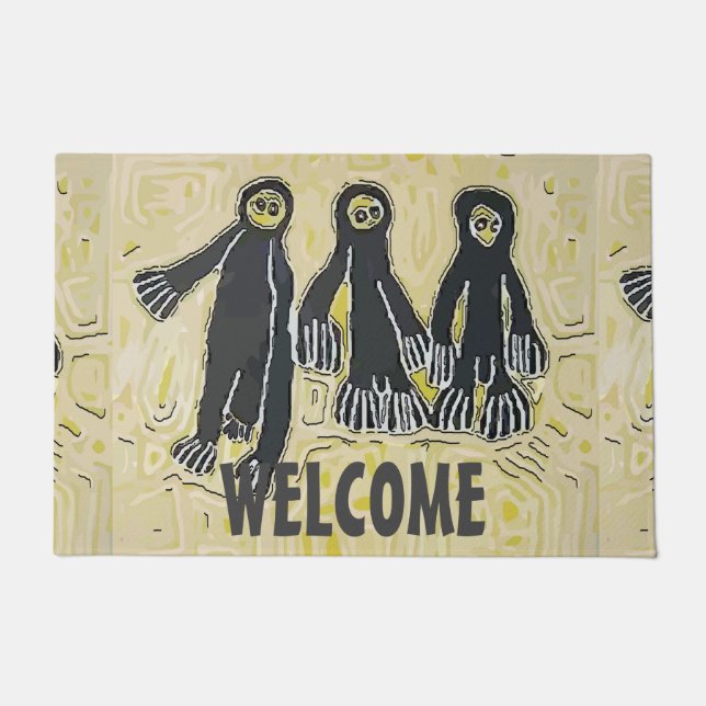 LLEGADA ALIEN, EDITAR TEXTO, Alfombra (Anverso)