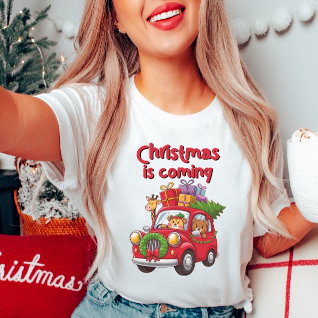 Llegan navidades a la camiseta de las mujeres (Subido por el creador)