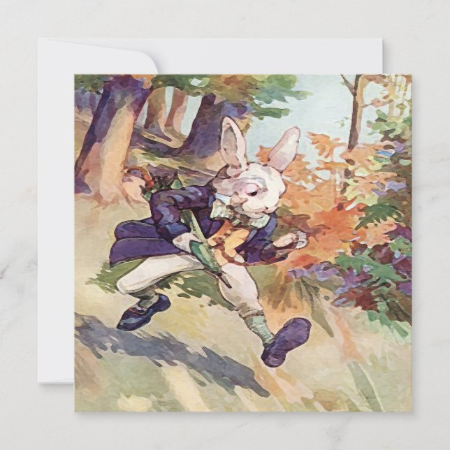 ¡Llego Tarde! ~ Invitaciones (Anverso)