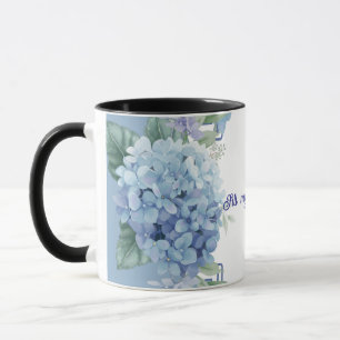 Llena mi taza Señor floral Mug religioso
