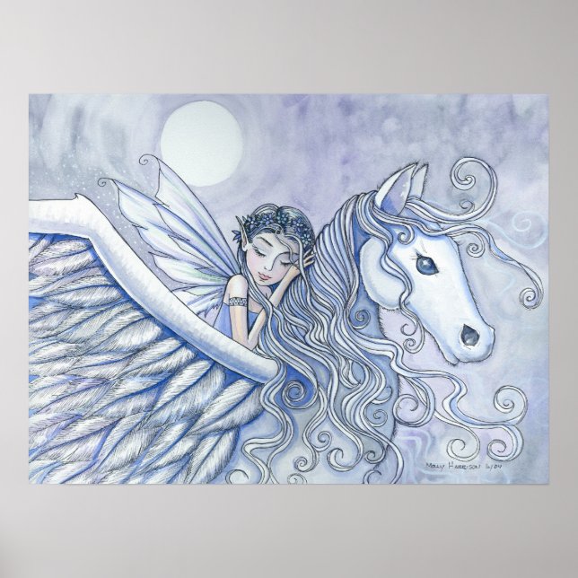 Lléname Póster de la Hada Pegasus (Frente)